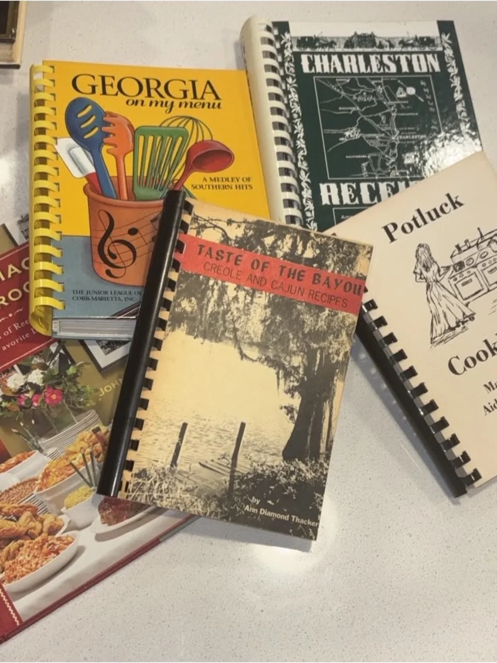 I’m Southern Cookbook Books Charleston Receipts Georgia Mary Mac’s Cajun Recipes